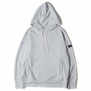 RESOUND CLOTHING リサウンド クロージング ストレッチ ジャージー ルーズ パーカー Antibacterial cts loose hoodie グレー 2 日本製