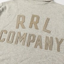 美品 RRL ダブルアールエル ニット サイズ:S アップリケロゴ タートルネック ウール ニット セーター オートミール ラルフローレン_画像4