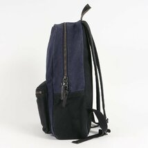 POLO Ralph Lauren ポロ ラルフローレン 18SS ビッグポニー キャンバス バックパック リュック ネイビー ブラック 紺黒 アメカジ トラッド_画像2