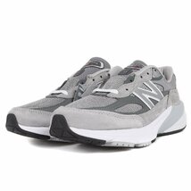 新品 NEW BALANCE ニューバランス サイズ:26.0cm M990 GL6 / M990 V6 MADE IN U.S.A / 2022年製 グレー US8 D ローカット スニーカー_画像2