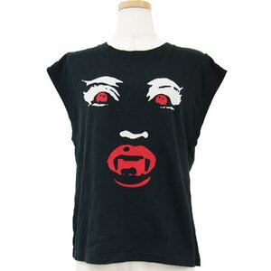 HYSTERIC GLAMOUR Hysteric Glamour футболка черный чёрный FREE графика принт HYS SUCKS tops cut and sewn весна лето 