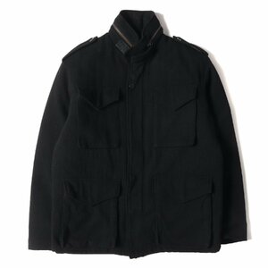 GOOD ENOUGH グッドイナフ ジャケット サイズ:L 00s キルティングライナー付き ウール M-65 フィールド ジャケット ブラック 黒 00年代