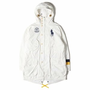 POLO Ralph Lauren ポロ ラルフローレン コート サイズ:L 00s WIMBLEDON ウィンブルドン ビッグポニー フィッシュテール コート ホワイト