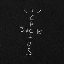 Travis Scott トラヴィス・スコット パーカー サイズ:M 19AW Cactus Jack JACKBOYS ワッペンロゴ スウェット パーカー ブラック 黒_画像4