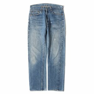 Levis リーバイス デニム パンツ サイズ:33×34 70s 501 66後期 デニムパンツ インディゴ 40% 70年代 ヴィンテージ 古着 ジーンズ ジーパン