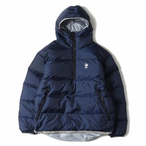 MOUNTAIN RESEARCH mountain li search jacket size :L 19AW lip Stop pull over down jacket Puff Parka navy 