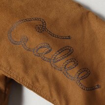 美品 CALEE キャリー ジャケット サイズ:L 18AW Wrangler フェイクスウェード ランチ ボアコート FAKE SUEDE RANCH BOA COAT ブラウン_画像7