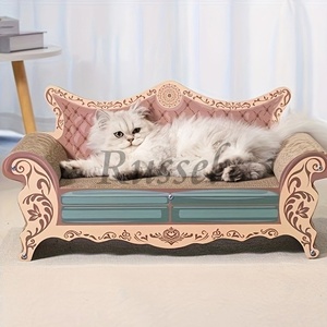 猫のベッド ソファ Cat 爪とぎ 引っかき 板 ボード 組み立て簡単 耐久 頑丈 可愛い 愛らしい お気に入り 写真 動画 映え 動物 アニマル