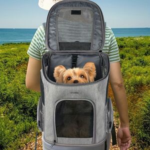  rucksack pet backpack dog pet Carry rucksack dog cat dog cat small size stylish mesh cat transparent 