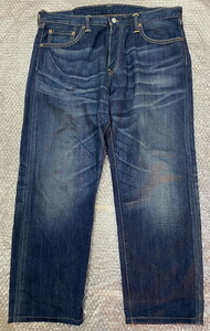 【サ-1-26】LEVI'S 503 W36 L33 デニム リーバイス ベトナム製 丈約103cm 股下約77cm ウエスト約49cm 腿幅約30cm