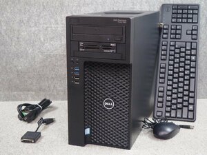 [019] ☆ Win11認証済 ☆ DELL PRECISION Tower 3620　QC Xeon E3-1270 v6 3.80G/32GB/SSD 512GB+1TB/Quadro K2200/BD-RE ☆