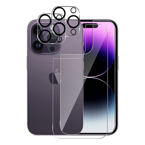 【2枚+2枚】For iPhone 14 Pro Max ( 6.7インチ)
