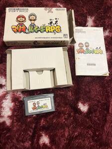 GBAソフト　マリオ＆ルイージRPG中古品　箱　説明書有り　