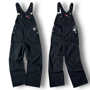 新品 Dickies ディッキーズ 定価1.5万 DUCK BIB OVERALL USAモデル オーバーオール サロペット オールインワン DB100RBK 34×30 M ◆B2762