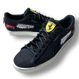 新品 PUMA FERRARI プーマ フェラーリ 定価1.8万 2023秋冬モデル CLYDE GC コーデュロイ スニーカー シューズ 307826 27cm ◆B2586