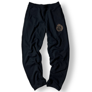 新品 nanamica ナナミカ AWAKE 定価2.9万 限定コラボ Sweat Pants ロゴ刺繍 コットン スウェットパンツ 34 メンズ ボトムス ◆B1163a