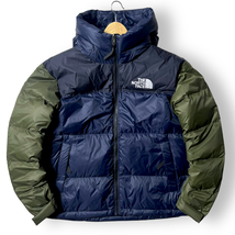 新品 THE NORTH FACE ノースフェイス NUPTSE HYBRID DOWN HOODIE 撥水 ヌプシ ダウンジャケット アウトドアウェア M メンズ ◆B1005a_画像1