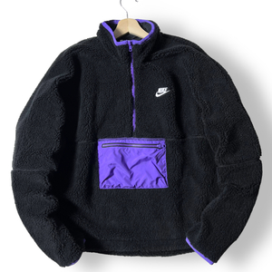 新品 NIKE ナイキ 定価1.5万 CLUB+ WINTER ハーフジップ アノラックジャケット フリースプルオーバー スポーツウェア DQ4881 L ◆B1161