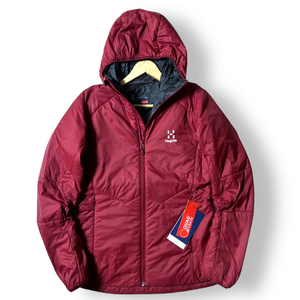  new goods Haglofs Haglofs .2.8 ten thousand Barrier Neo Hood DWR endurance water-repellent cotton inside jacket blouson outdoor wear 604402 S lady's *B1230