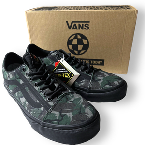 新品 VANS RAEBURN ヴァンズ 定価2.2万 Old Skool GTX VR3 GORE-TEX 防水 撥水 迷彩柄 スニーカー シューズ 27cm メンズ 靴 ◆B1642