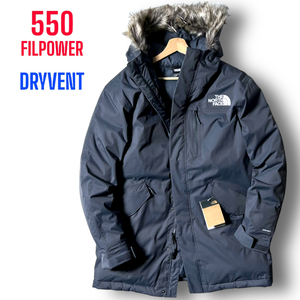 新品 THE NORTH FACE ノースフェイス USA限定モデル 撥水 防水 DRYVENT 550フィルパワー ダウンジャケット ダウンパーカー XL ◆B2741