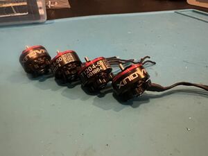 Xnova T1204 5000kv モーターセット　FPV レースドローン U99 使用品　tinywhoop 5インチ