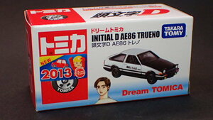 未開封　ドリームトミカ　頭文字D　AE86　トレノ　最初期ロット【エラー品】