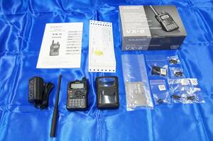 ★☆ YAESU VX6 144/430MHz 新品同様　オプション・予備部品付き ☆★