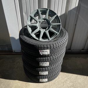 新品スタッドレス◆215/70R16◆ヨコハマG075◆16×5.5J+22《CST ZERO-1HYPER XJ》ジムニー　セメントグレー　JBJA ハイパー