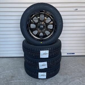 マッドクロス　グレイス◆新品スタッドレス◆ブリヂストンVRX2◆155/65R14◆NBOXタントワゴンRスペーシアギア ラパンウェイク　ブロンズ