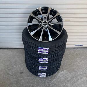 ラフィットLE-07◆グッドイヤーアイスナビ8◆155/65R14◆NBOXタントムーヴワゴンRラパンアルトデイズトコットスペーシア　スタッドレス