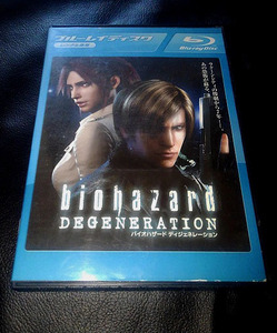 Blu-ray "Resident Evil Degeneration" Леон С. Кеннеди Клэр Редфилд Блюд Blu-Ray Blu-Ray