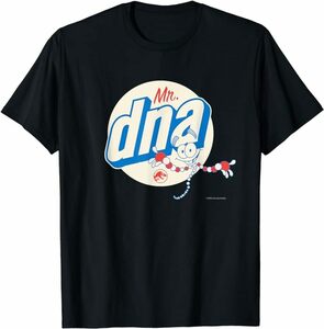 ジュラシック・ワールド Mr.DNA Tシャツ XL / 黒　ジュラシック・パーク