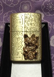 ZIPPO ジッポー 招き猫　商売繁盛　千客万来　現状品