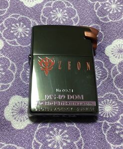 ZIPPO GUNDAM ZEON MS-09 DOM ジッポー 機動戦士ガンダム　ドム　現状品