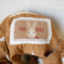 ピンクハウス PINK HOUSE パーカー レディース ウサギ ワッペン 付き シャツ L 日本製_画像8