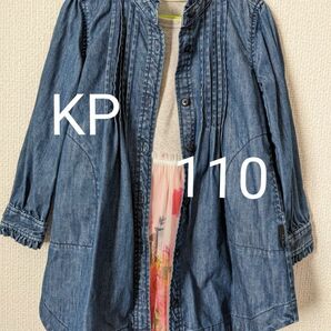 春服　KP こども　110 　羽織り　ワンピース　