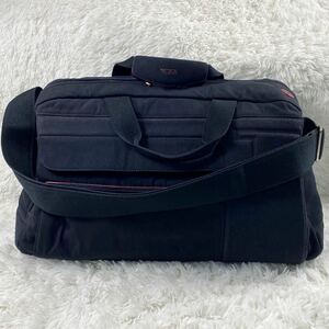 1円～TUMI トゥミ ボストンバッグ ショルダーバッグ 2Way ナイロン メンズ ビジネス 大容量 出張 旅行 機内持ち込み トランク 黒 ブラック