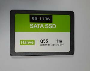 Hanye SSD 1TB SATA 2.5インチ 7mm Q55-1TSY04 ジャンク品