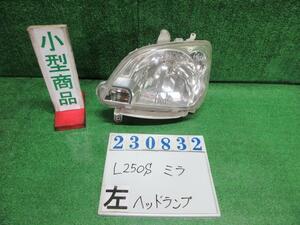 ミラ TA-L250S 左 ヘッド ランプ ライト ASSY D S28 ブライトシルバー(M) コイト 100-51731 23832