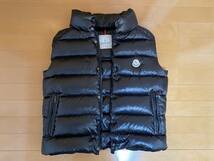 ★モンクレール　MONCLER　ダウンベスト　黒　ブラック　サイズ4 　美品★_画像3