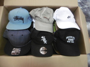 CUP HUT 一円スタート 帽子　大量　まとめ　色々　36個　BROOKLYN Puma NIKE adidas DUNK StANCE BALTIMORE New Era メーカー物 スポーツ用