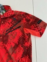 オークリー　ＳＫＵＬＬ　ＮＯＩＳＹ　ＴＯＮＥ　ＳＨＩＲＴ　ＦＯＡ４０５１３３　(ＲＥＤ ＰＲＩＮＴ)　Ｌ_画像2