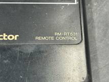VICTOR/ビクター Wカセットデッキ用 リモコン 現状品 RM-RT531_画像7