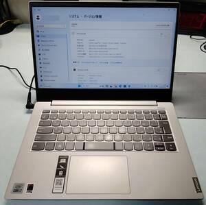  Lenovo IdeaPad S340-14IIL i7-1065G7 メモリ4G SSD256GB 14型 2019年製 レノボ アイデアパッド 中古