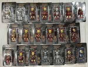 新品 BE@RBRICK Happyくじ Ironman THE INFINITE SAGA アイアンマン　1〜20 同梱発送可　ベアブリック Marvel メディコムトイ