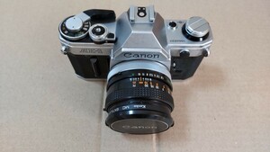 ジャンク！Canon AE-1 本体/LENS FD 50mm 1:1.8 S.C./キャノン/カメラ/一眼レフ