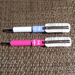 【送料込み】ゼブラ 伸縮ボールペン SL-F1 mini 未使用 ミルクパープル ネオンピンク２本セット 