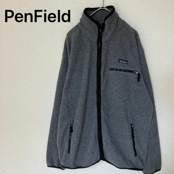 PenField ペンフィールド　フリースジャケット　グレー　Lサイズ