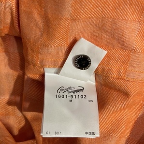 メンズLサイズ 超特価セール 綿100％ 紳士シャツ カジュアルシャツ シャツ 長袖シャツ 新品未使用品 送料無料 上着 羽織もの 老舗ブランドの画像8